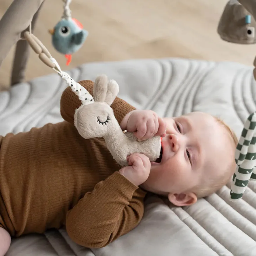 Babygym Med Lekmatta Lalee - Sand