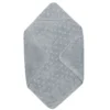 Babyhandduk med huva, 100x100 cm - Jasmin blue