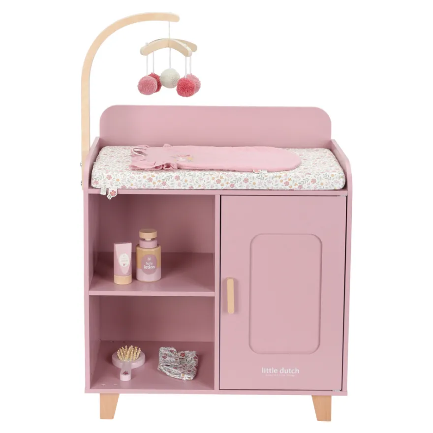 Babykommod, rosa