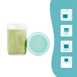 Babymoov Glas Matlådor - 4x 100ml & 4x 220ml