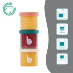 Babymoov ISY Bowls - 6x 250 ml & 3x 120ml