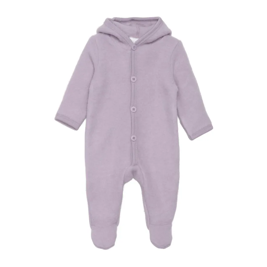 Babyoverall Hush Ull - Rose Taupe