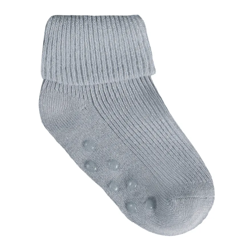 Babyribbsockor med ABS, 3-pack - Ice Flow