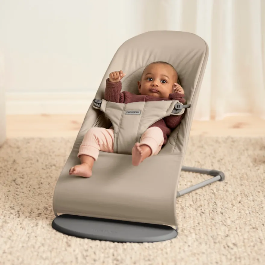 Babysitter Balance Soft - Sandgrå