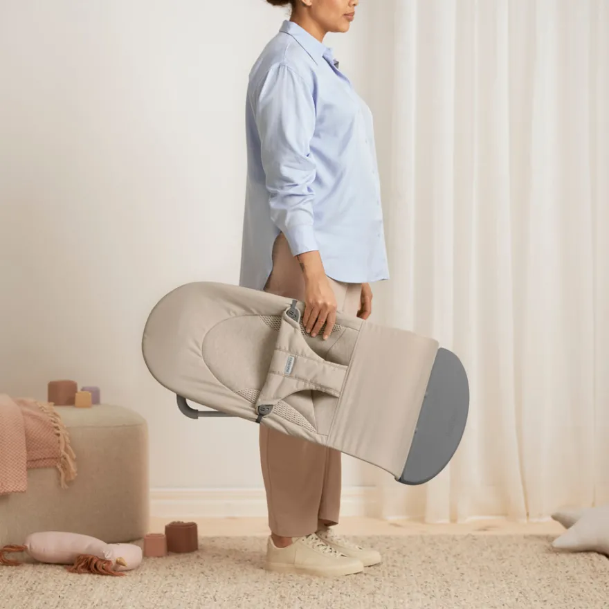 Babysitter Balance Soft - Sandgrå