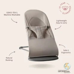 Babysitter Balance Soft - Sandgrå