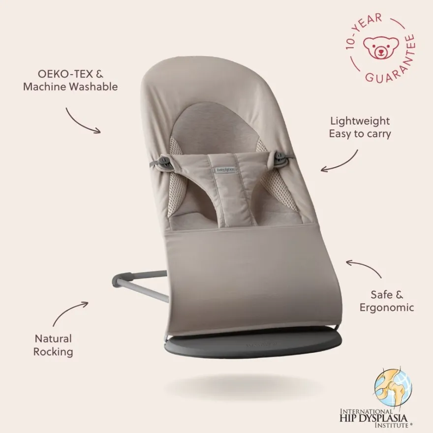 Babysitter Balance Soft - Sandgrå
