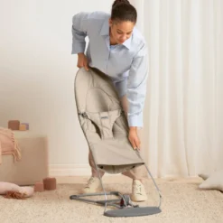 Babysitter Balance Soft - Sandgrå