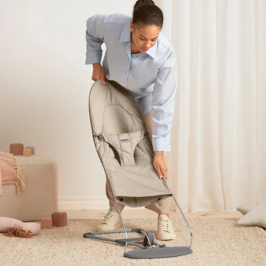 Babysitter Balance Soft - Sandgrå