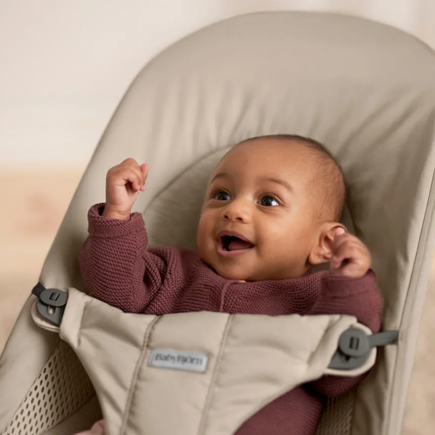 Babysitter Balance Soft - Sandgrå