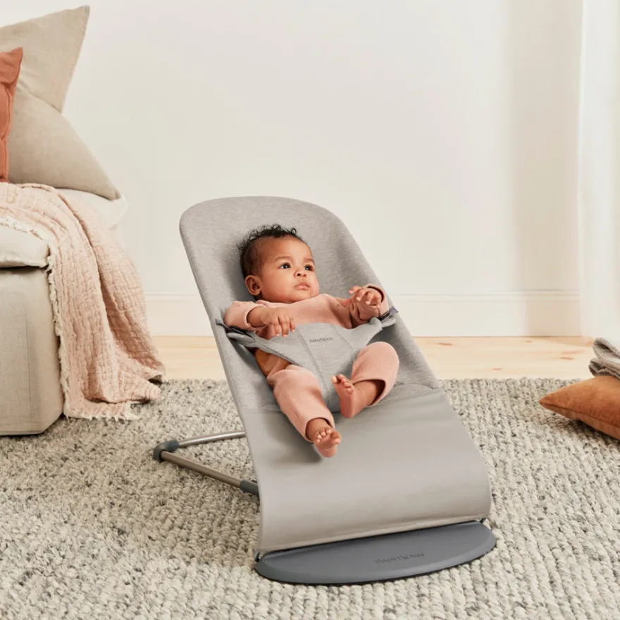 Babysitter Bliss - 3D-jersey, Sandgrå