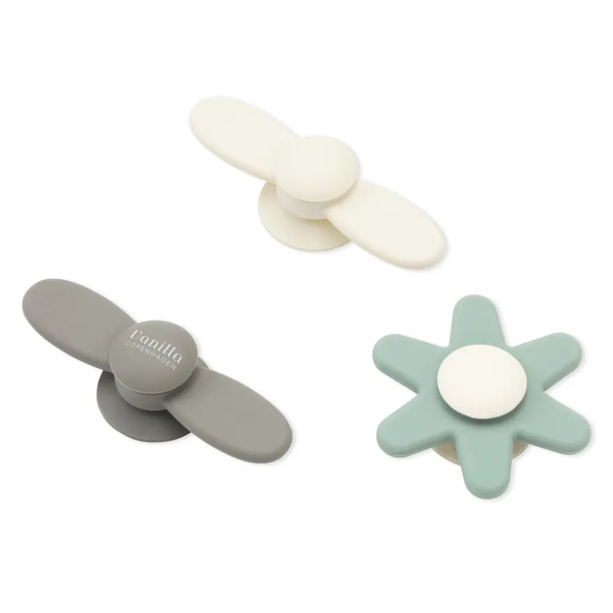 Baby Spinners med Sugkopp - 3-pack