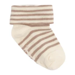 Babystrumpor med ABS 3-pack - Beige