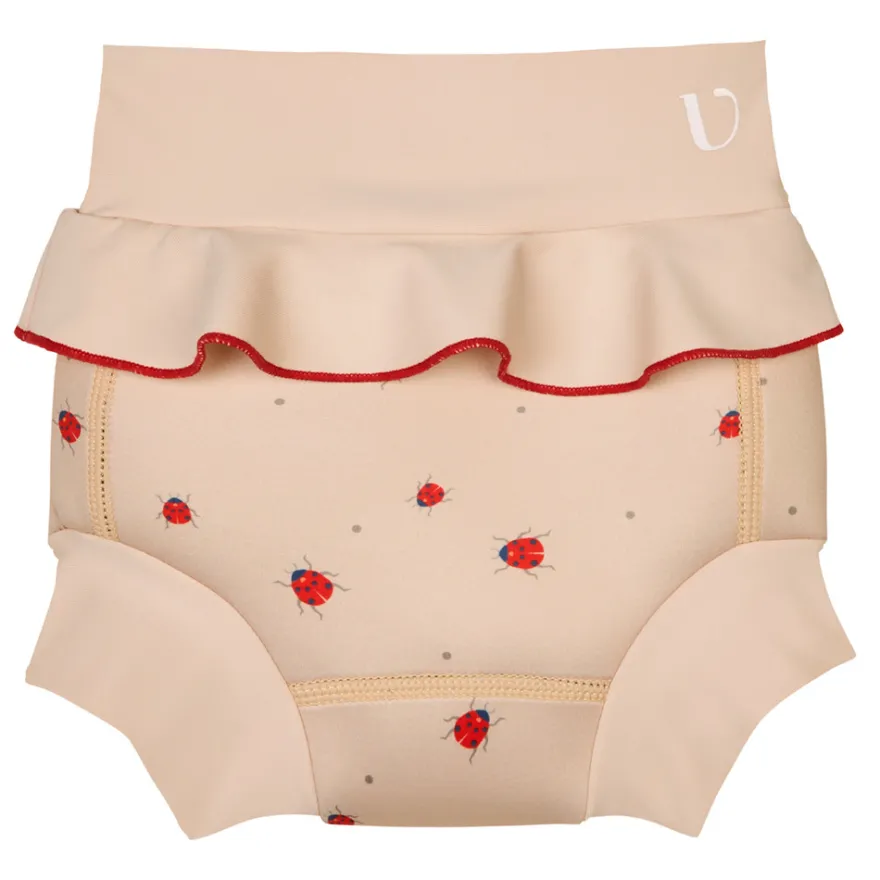 Badblöja neopren - Ladybug - Beige