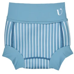 Badblöja neopren - Striped - Blue Shadow