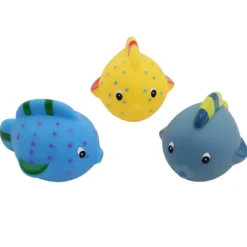 Badleksaker Fiskar 3-pack