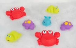Badleksaker Floating Sea Friends - Multi