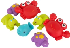 Badleksaker Floating Sea Friends - Multi
