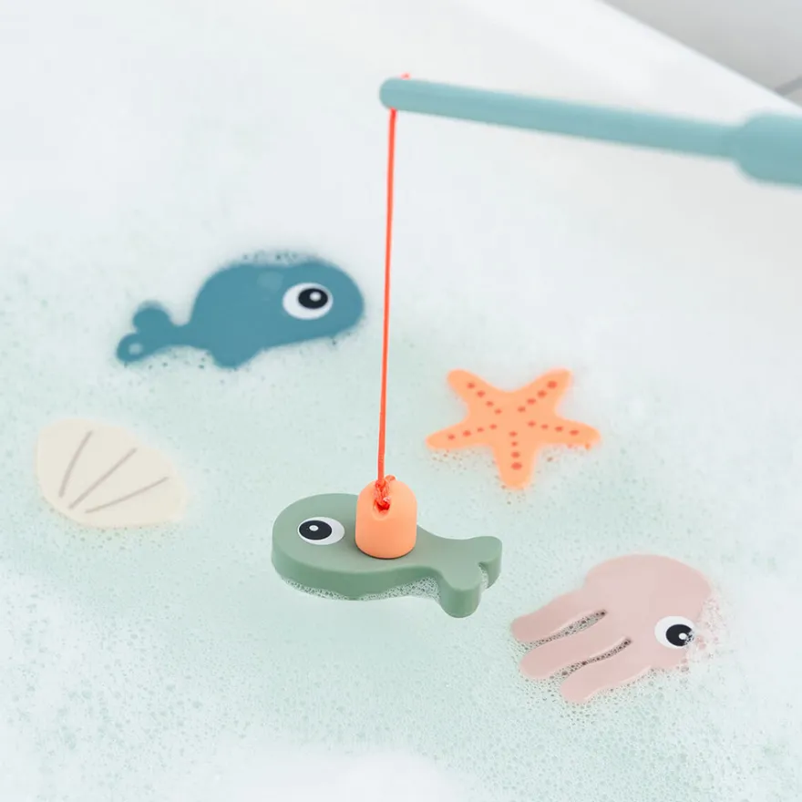 Bad- och fiskeleksaker Sea friends Färgmix