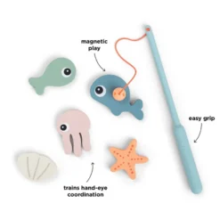 Bad- och fiskeleksaker Sea friends Färgmix