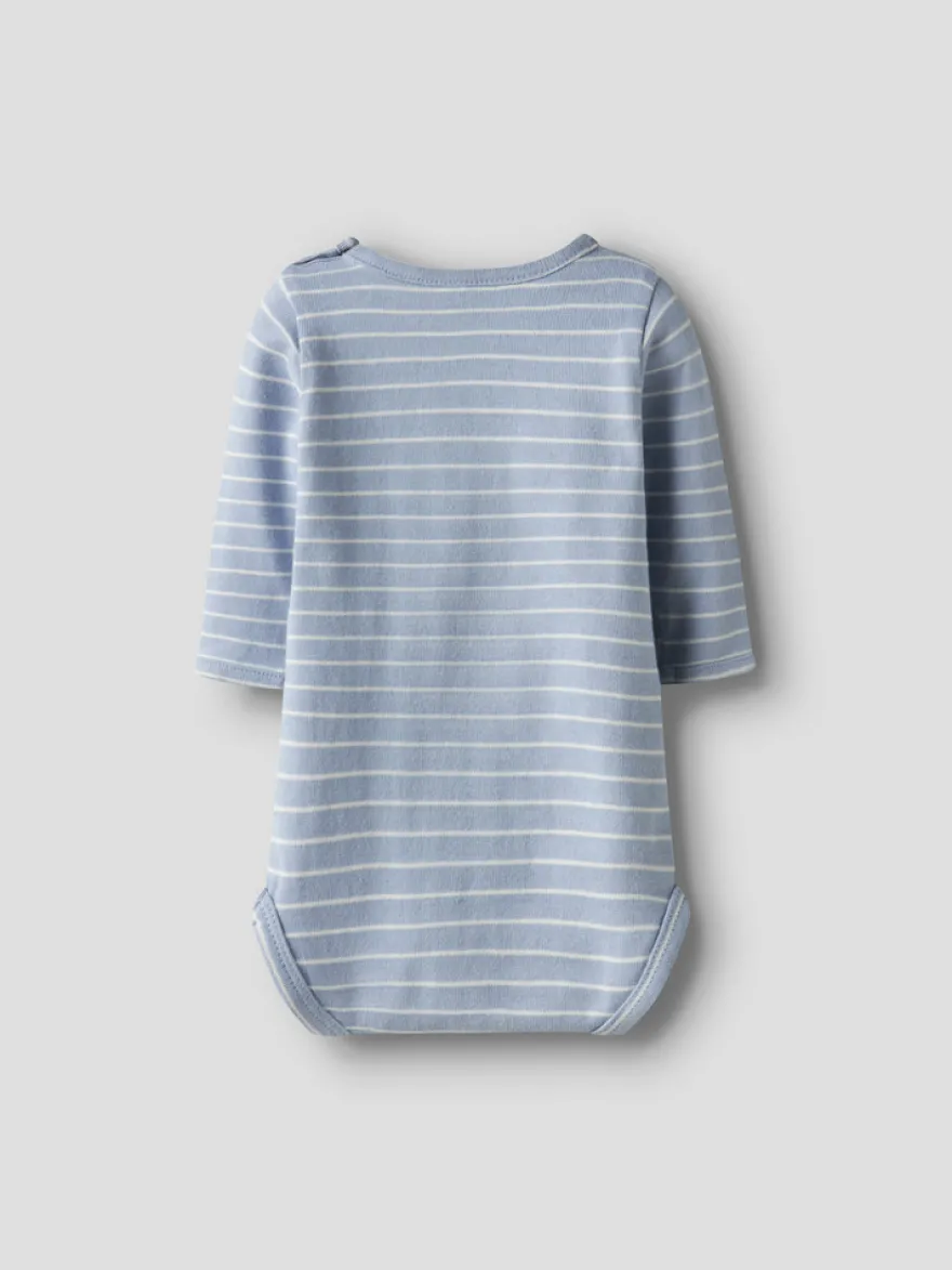 Baja Långärmad Body - Zen Blue