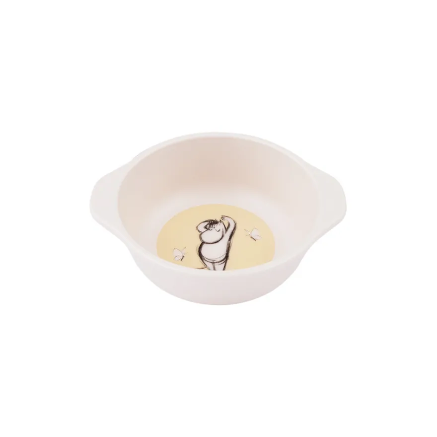 Barbo Toys Moomin - Mealtime Set w. 4 Rooms Plate - 5pcs