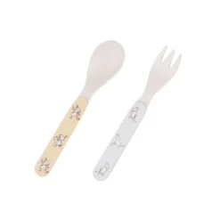 Barbo Toys Moomin - Mealtime Set w. 4 Rooms Plate - 5pcs