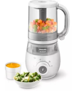 Barnmatsmixer och Ångkokare
