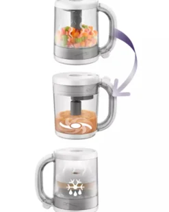 Barnmatsmixer och Ångkokare