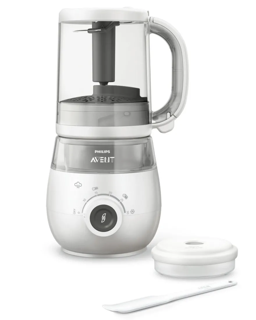 Barnmatsmixer och Ångkokare