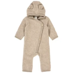 Barnvagnsoverall Woolly Merinoull/Fleece - Balsam Melange