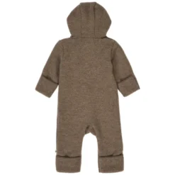 Barnvagnsoverall Woolly Merinoull/Fleece - Walnut Melange