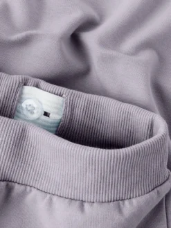 Basalt Sweat Wide Byxor - Lavender Gray