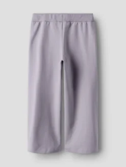 Basalt Sweat Wide Byxor - Lavender Gray