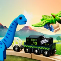 Batteritåg med Dinosaurier
