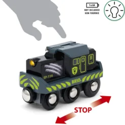 Batteritåg med Dinosaurier