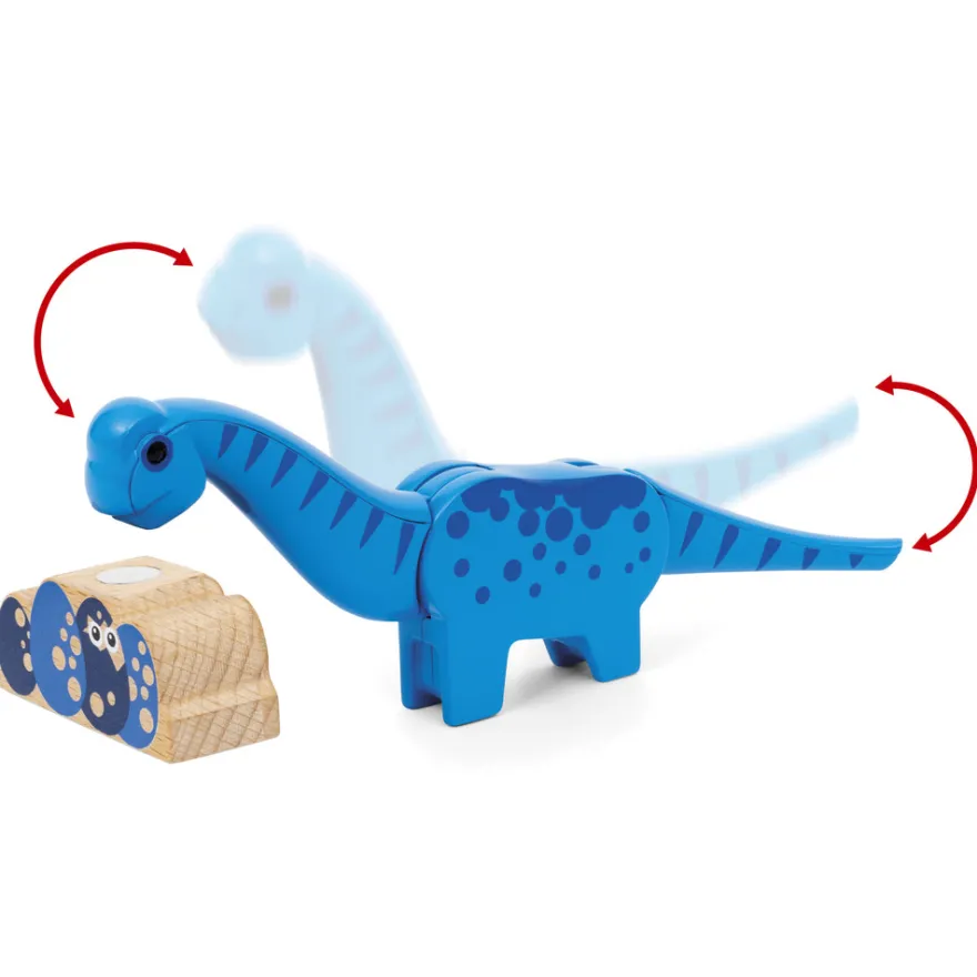 Batteritåg med Dinosaurier