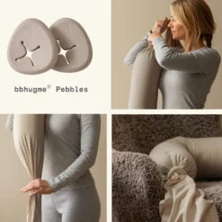 BbHugme Amingskudde - Seashell Beige