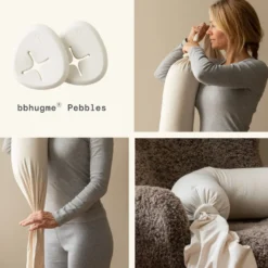 BbHugme Amningskudde - Soft White