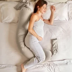 Bbhugme Gravid Och Amningskudde - Seashell Beige