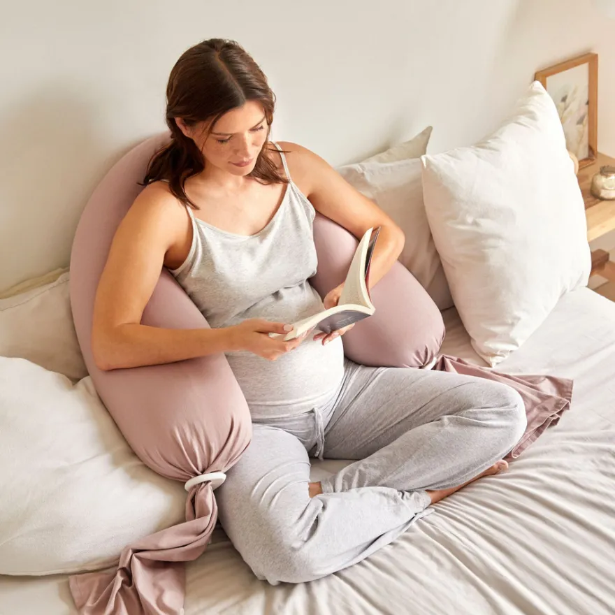 Bbhugme Gravid Och Amningskudde - Dusty Pink