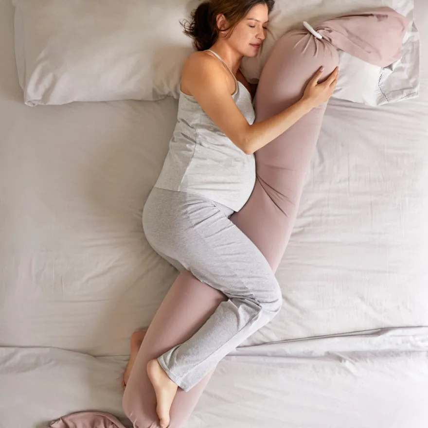 Bbhugme Gravid Och Amningskudde - Dusty Pink