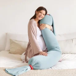 Bbhugme Gravid Och Amningskudde - Eucalyptus