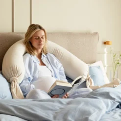 Bbhugme Gravid Och Amningskudde - Soft White