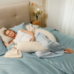 Bbhugme Gravid Och Amningskudde - Soft White
