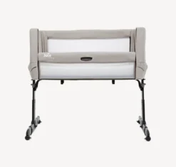Bedside crib ihopfällbar, Roomie Go - Beige