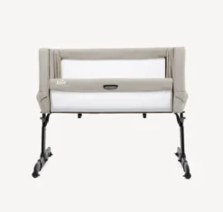 Bedside crib ihopfällbar, Roomie Go - Beige