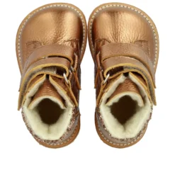 Begynder TEX-støvle med glitter og velcro