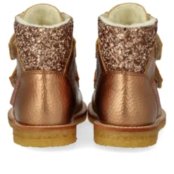 Begynder TEX-støvle med glitter og velcro