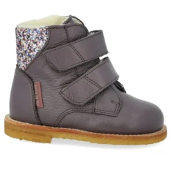 Begynder TEX-støvle med glitter og velcro